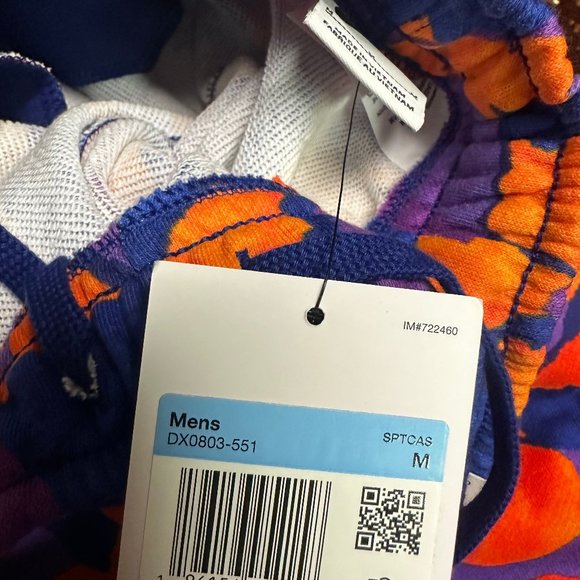 Nike Mens Club Fleece Allover Print French Terry Athletic Shorts Size M L - Picture 4 of 4